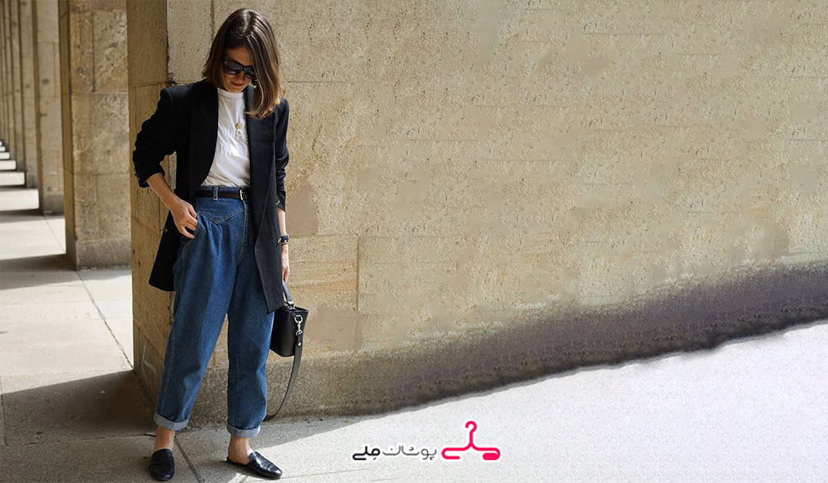 آموزش استایل شلوار مام استایل زنانه 1