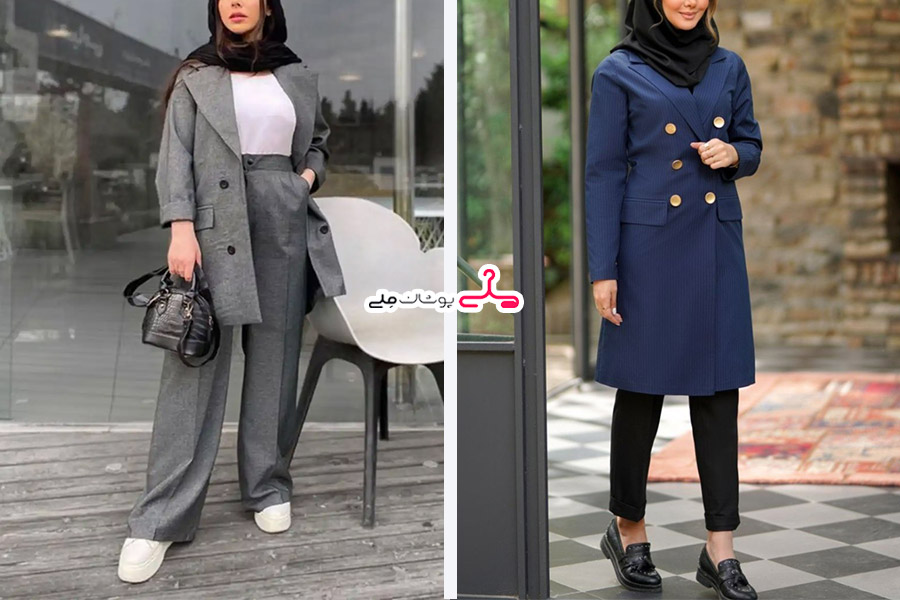 مدل استایل پاییزی کارمندی 1