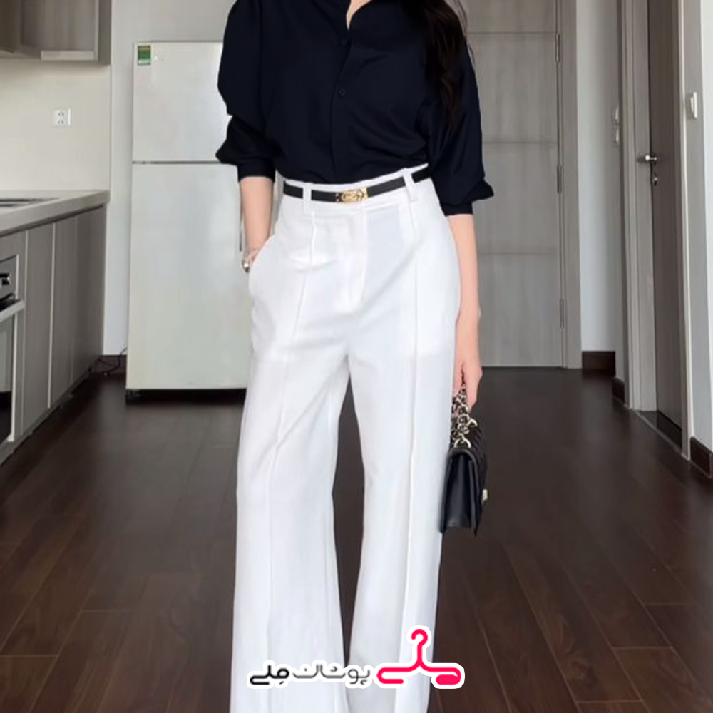 شلوار سفید با چی ست میشه؟ 1