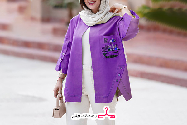شومیز مانتویی را چگونه باید استایل کرد؟ 2