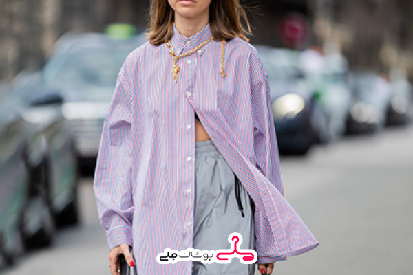 شومیز مانتویی را چگونه باید استایل کرد؟ 7
