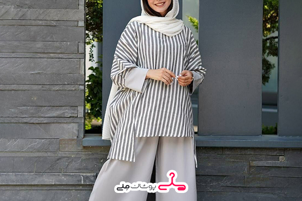 شومیز مانتویی را چگونه باید استایل کرد؟ 9